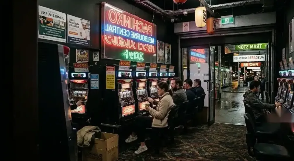 Pachinko machine internals