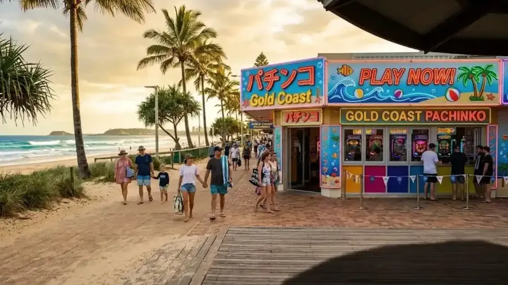 Vintage pachinko parlour